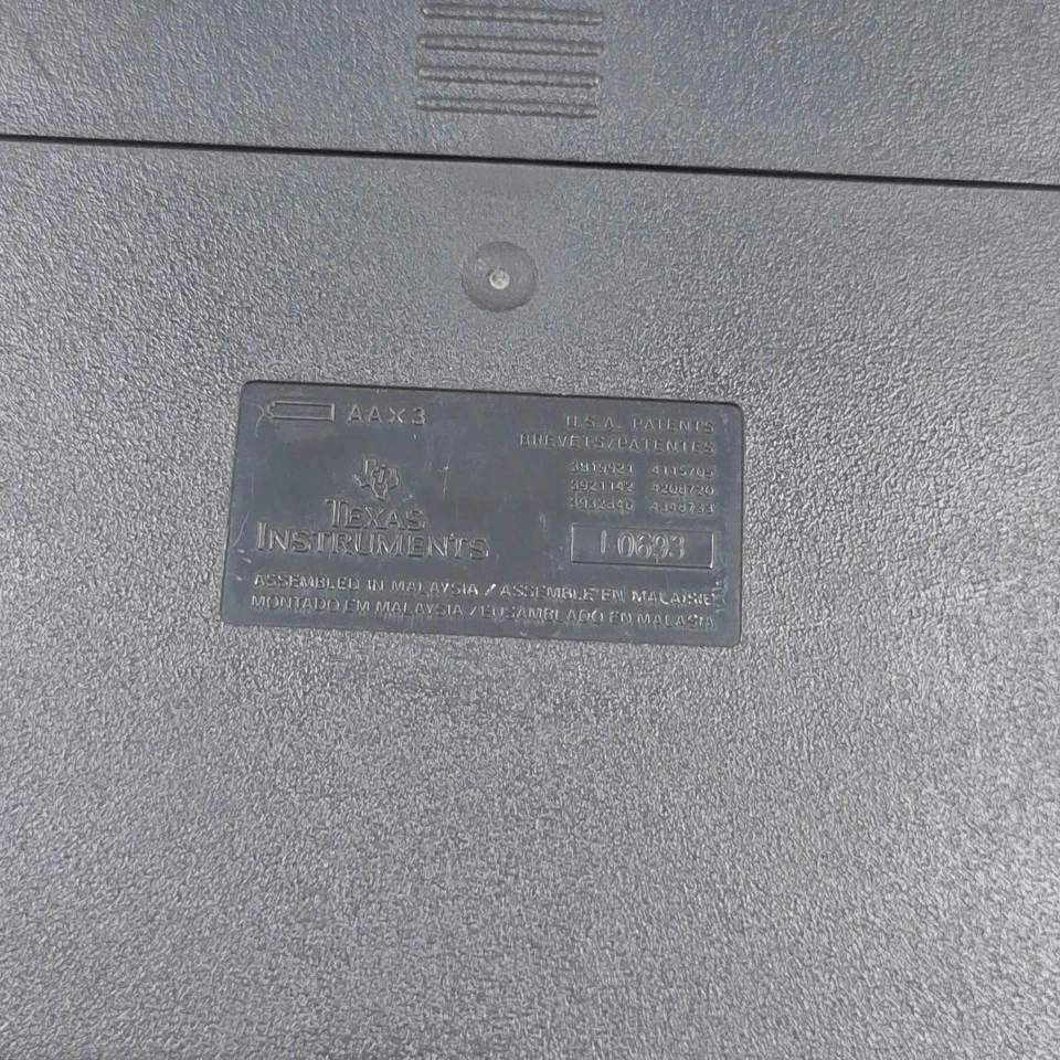 Texas Instruments TI-5038 Paper-Free Printer Calculator Office School - Image 2 of 4