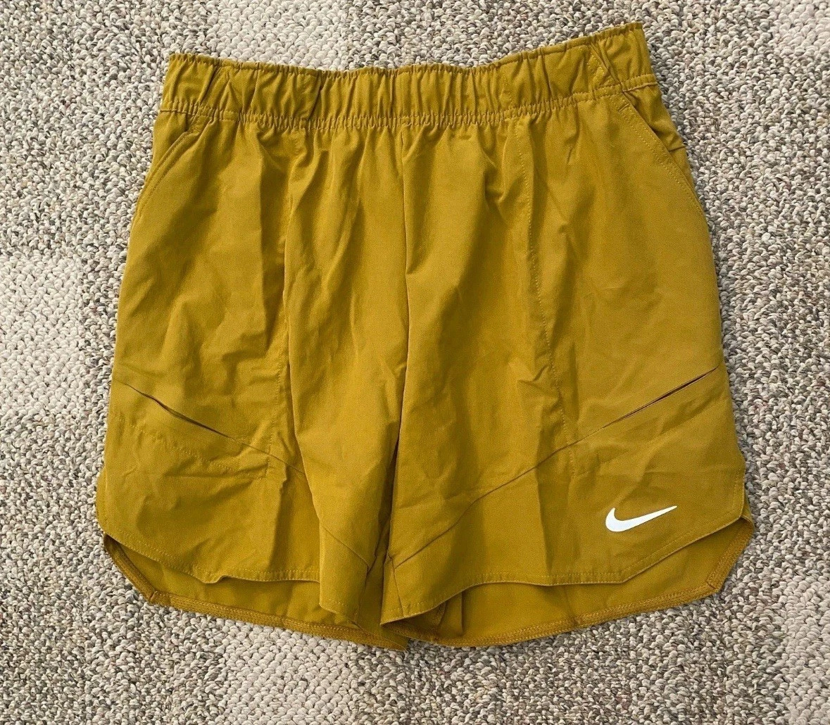 Nike Court 9" Shorts Tennis Dri-FIT Athletic DR6546-716 Bronzine Men's Size M