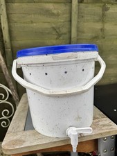 Wormery Bucket vermicomposting only blue lid left 