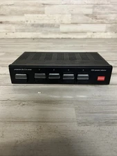 Boston Acoustic SP4 Speaker Selector Black 4 Channel - Good Working Condition