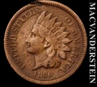 1860 Indian Head Cent — photo from another recent sale