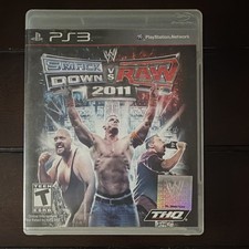 WWE SmackDown vs. Raw 2011 THQ - Sony PlayStation 3 Manual included 
