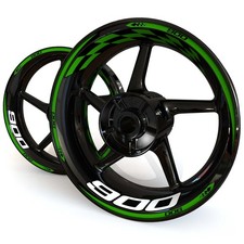 Wheel Stickers Vinyl Rim Tape Decals Set Chec...