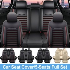 Faux Leather Waterproof Car Seat Covers For Nissan Protector Pad 25 Seats Faux Leather Waterproof Car Seat Covers For Nissan Protector Pad 25 Seats