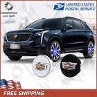 4pcs for Cadillac CT4 CT5 CT6 XT5 XT6 66mm Floating LED Wheel Center Hub Caps