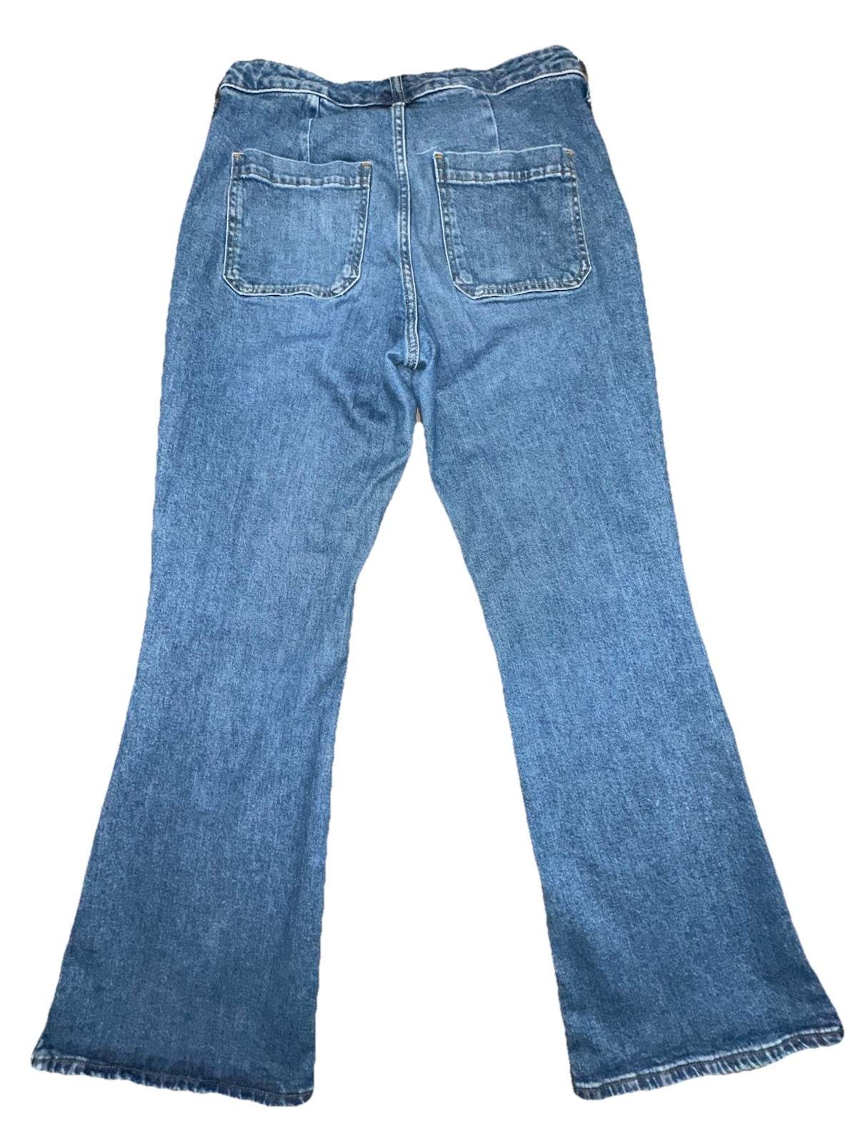 Universal Thread High Rise Flare Patch Pocket Blu… - image 2