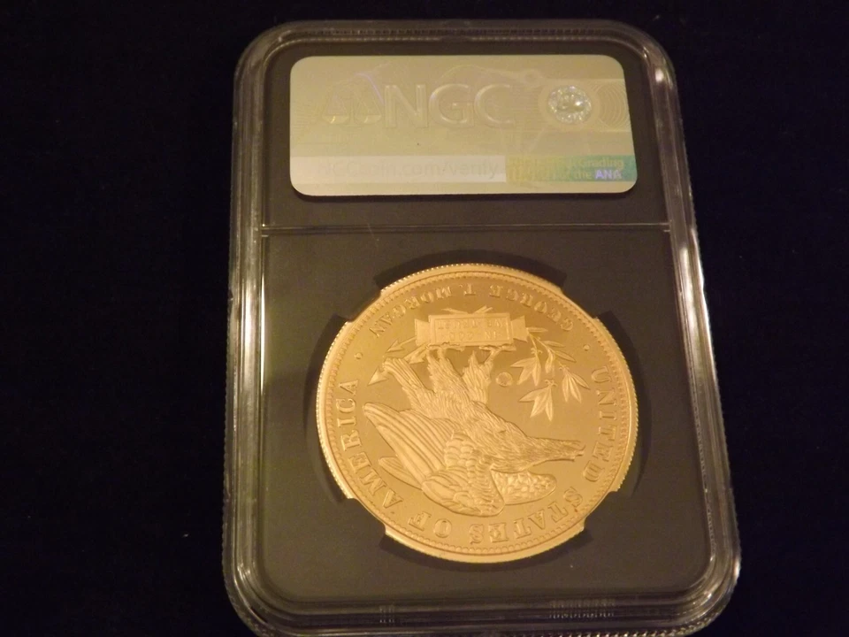 1879  Smithsonian Morgan Schoolgirl  Black Retro   NGC PF 70 ULTRA CAMEO - Image 2 of 2