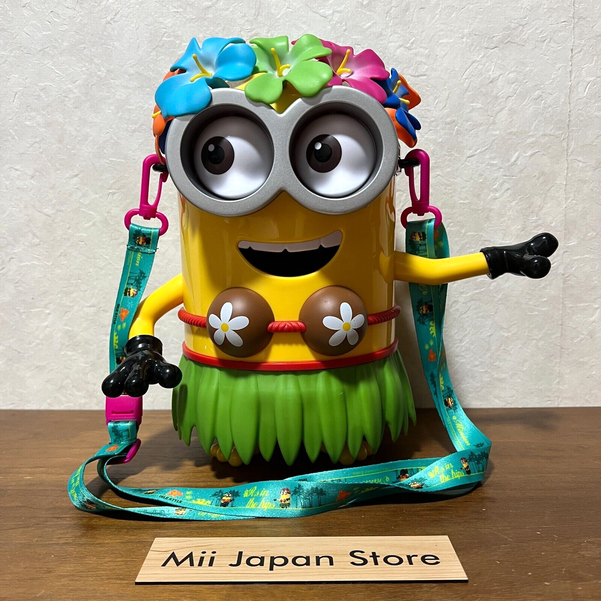 USJ Minion Hawaiian Hula Dancer Popcorn Bucket Minions Universal