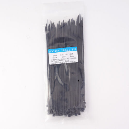 1400pcs KABELBINDER Sortiment Set Industriequalität schwarz 2,5/3,6x10/15/20/30 - Bild 4 von 8