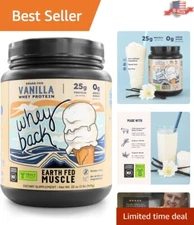 Keto-Friendly Truly Grass Fed Whey Protein - Vanilla, Pure & Effective 2lbs
