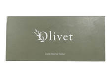 Olivet Jade Stone Roller - Spa Grade Face Roller Massager - With Travel Pouch
