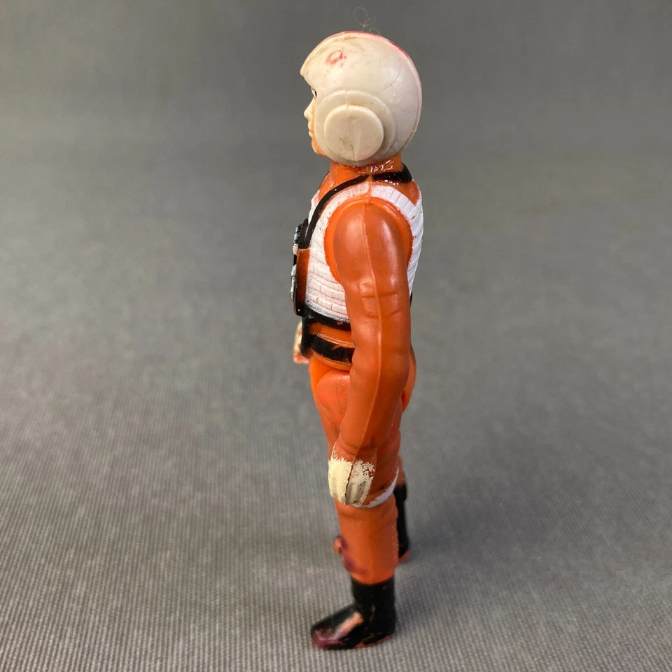 STAR WARS VINTAGE | Luke X-Wing Pilot | Poch (early PBP) | KADER | 1978 | 3,75" - Imagen 2 de 4