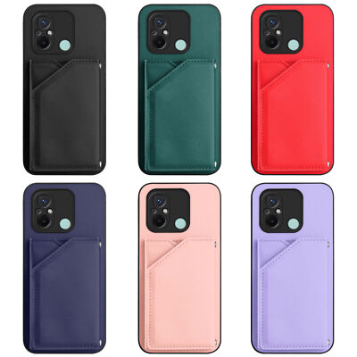 Case For Redmi 12C Fashion Practical Card Pack Phone Cover
