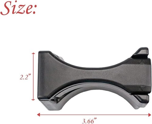 Console Cup Holder Insert Divider for TOYOTA SEQUOIA 2008-2022 for SECOND Row - Picture 7 of 24
