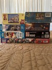 Lot Of 7 Puzzles 1000 P White Mountain Buffalo Landscape Birds State Flowers — photo 2