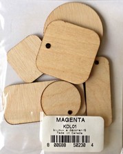 Magenta Artistic Wooden Jewelry