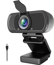 1080P Webcam Live Streaming Web Camera Microphone Video Game PC Desktop Laptop