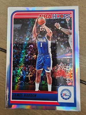 James Harden 2023-24 Hoops Premium Set Silver 199/199 - last on print