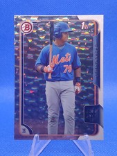 🔵 2015 Bowman JHOAN URENA Silver Ice Parallel #BP98 New York Mets