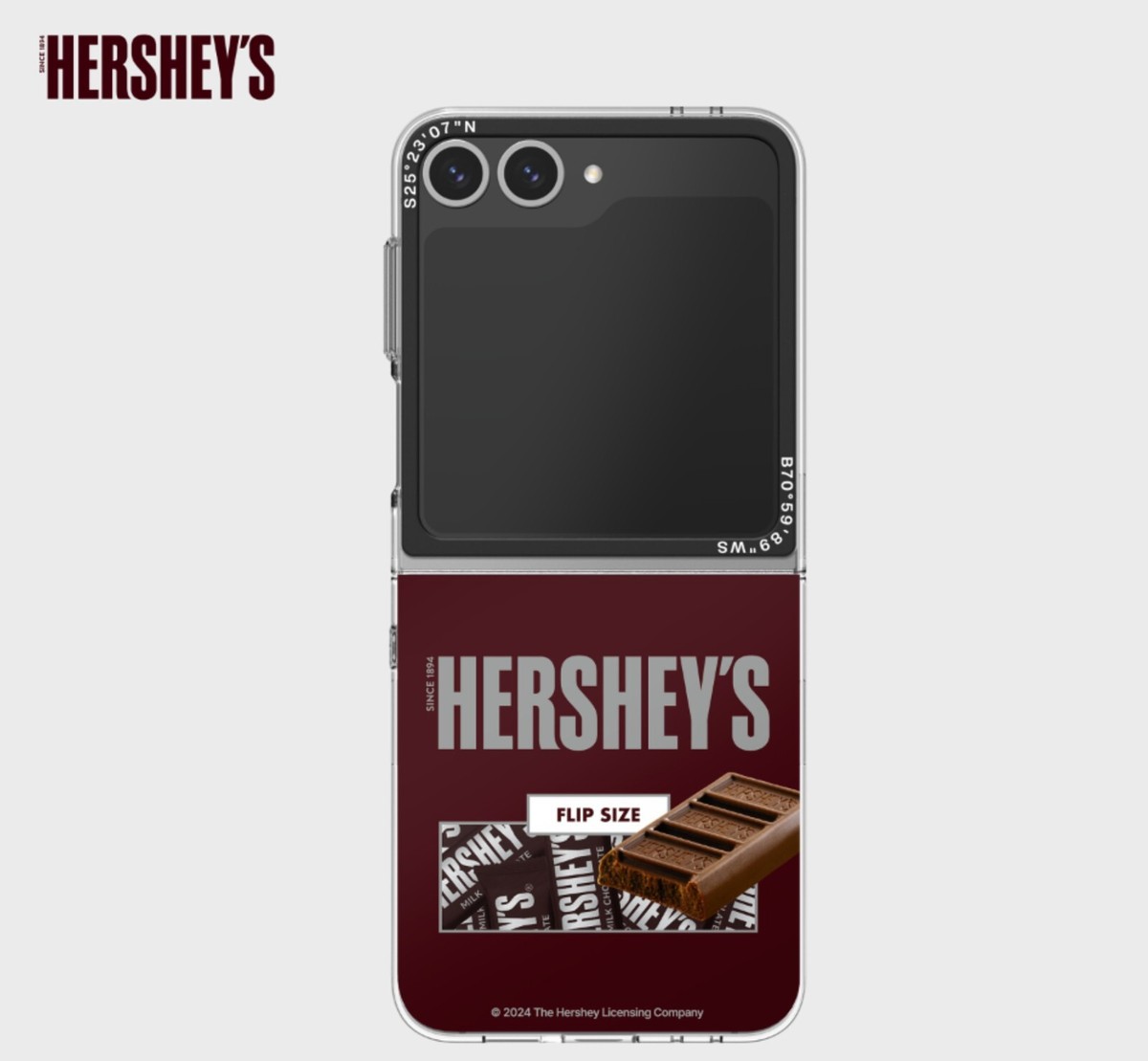 Samsung X HERSHEY'S Slim Impression Cover Case for Galaxy Z