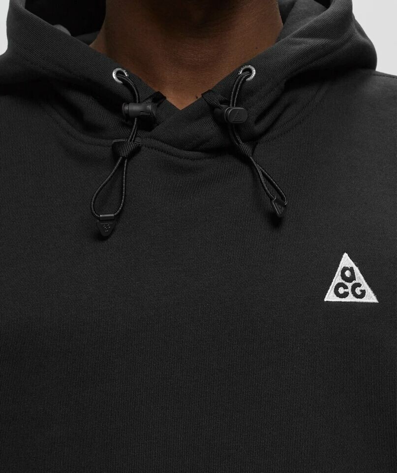 Nike ACG Hoodie Heavy Sweatshirt Pullover Black DZ3392-010 Nike ACG Hoodie Heavy Sweatshirt Pullover Black DZ3392-010