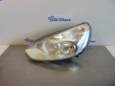 Ford S Max Headlight 06-10 Front left Passenger left front + bulb holder Smax