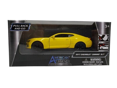 American Legends Premium Die-Cast Collection Pull Back & Go Car - New - Camaro