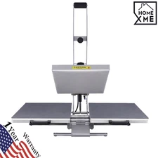 KILO 24x16" Semi-automatic Manual Heat Press Machine Auto Open Dual Platen