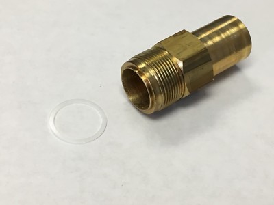 ROCHESTER QUADRAJET DUALJET CARBURETOR FUEL INLET FITTING GASKET 5/18-18 1''-20