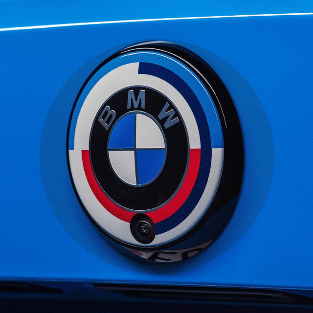 Original BMW M Emblem 50 Years 1er F40 2er F44 - 51148087188 for 