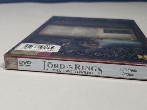 The Lord of the Rings The Two Towers Movie DVD Full Screen Edition New Sealed - Picture 3 of 5