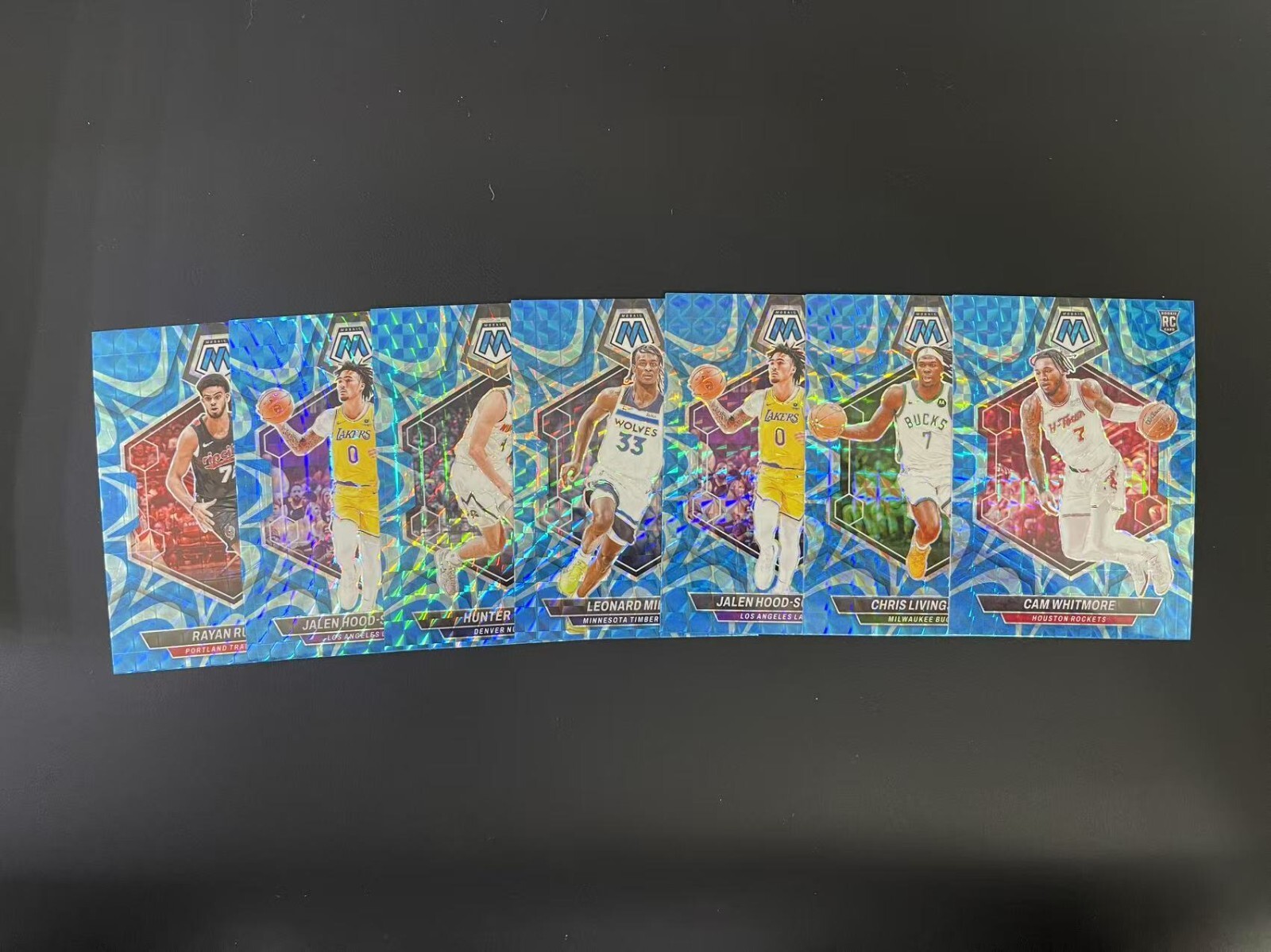 2023-24 Panini Mosaic Basketball Reactive Blue #217 Cam Whitmore Lots 7 -5