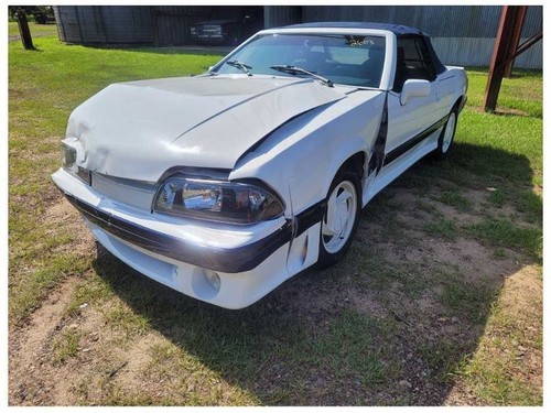1990 Ford Mustang GT Mclaren Convertible Gauge Cluster 140mph Front Tach 2603 - Picture 10 of 12