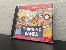 Arthur's Thinking Games User Guide CD-ROM, PC Windows 1999, Creative Wonders