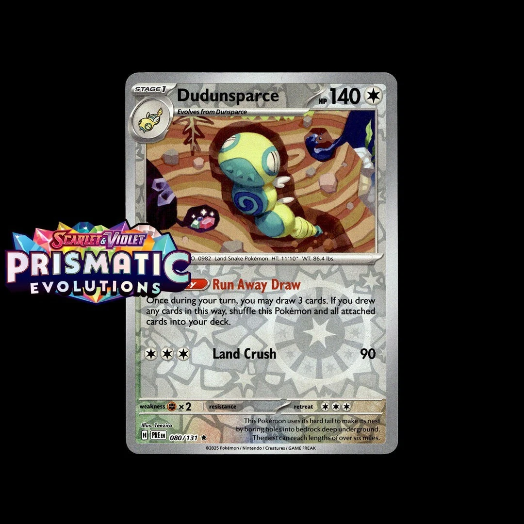 dudunsparce pokemon card Pokemon Japanese Sv9 Battle Partners 079 Dudunsparce Ex PSA 10 GEM MINT  Cert #118832964 – Boxed Vinyl main image 0