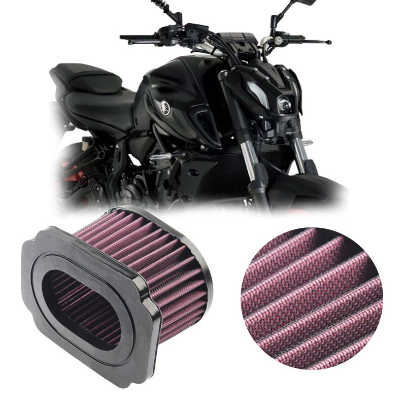 Elemento de filtro de aire purificador de aire para Yamaha MT-07 FZ07 XSR700 Tracer Tenere 700 R7 Foto 2 de 4