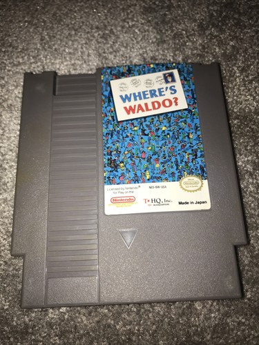 Where's Waldo (Nintendo Entertainment System, 1991) Working Game Only - Afbeelding 1 van 10