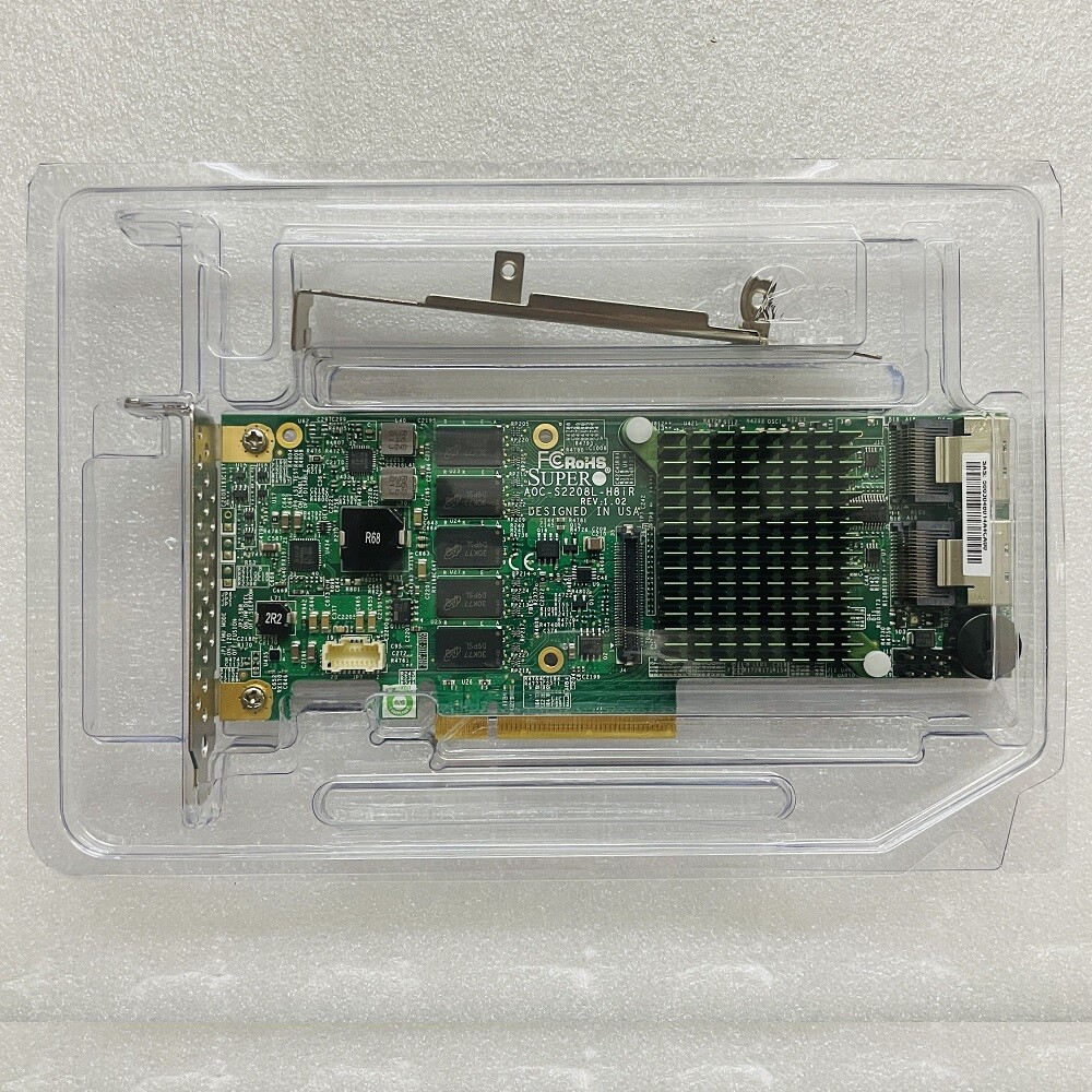 AOC-S2208L-H8IR SUPERMICRO SAS 2208 8Port 6Gb/s PCI-e RAID Controller ...