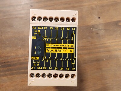 Jokab Safety Relay, JSR1T-1S 24VDC