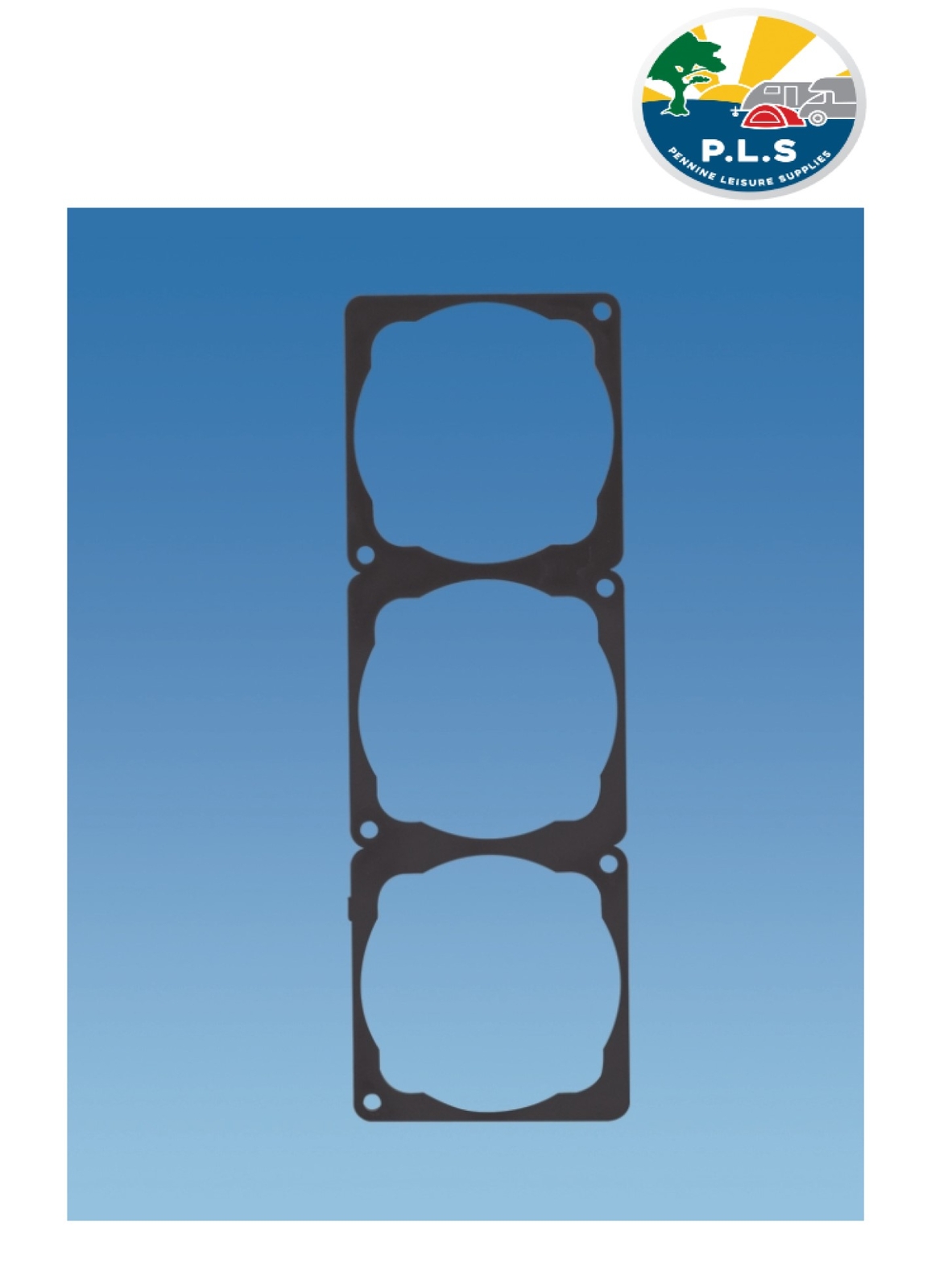 C- Line Dark Grey 3 Way Face Surround Plate Camper Motorhome Caravan PO273