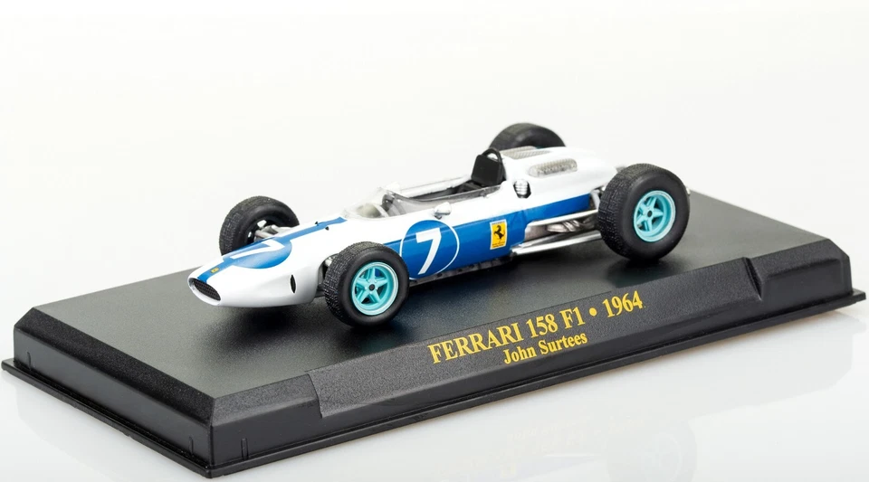 Ferrari 158 F1 John Surtees 1964 Scala 1:43 Modellino Formula1 BLISTER NUOVO - Immagine 4 di 4