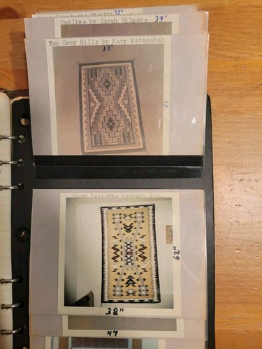 Rare Photographs Scrapbook Native American Rugs Pottery Maria Santana Roanhorse - Picture 5 of 21