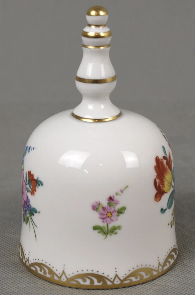 Porzellan-Tischglocke aus der Manufaktur Dresden Potschappel - Image 4 of 4