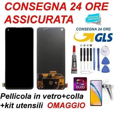 DISPLAY LCD OLED ONEPLUS NORD 2 5G 6.43" DN2101 DN2103 TOUCH SCREEN SCHERMO FULL