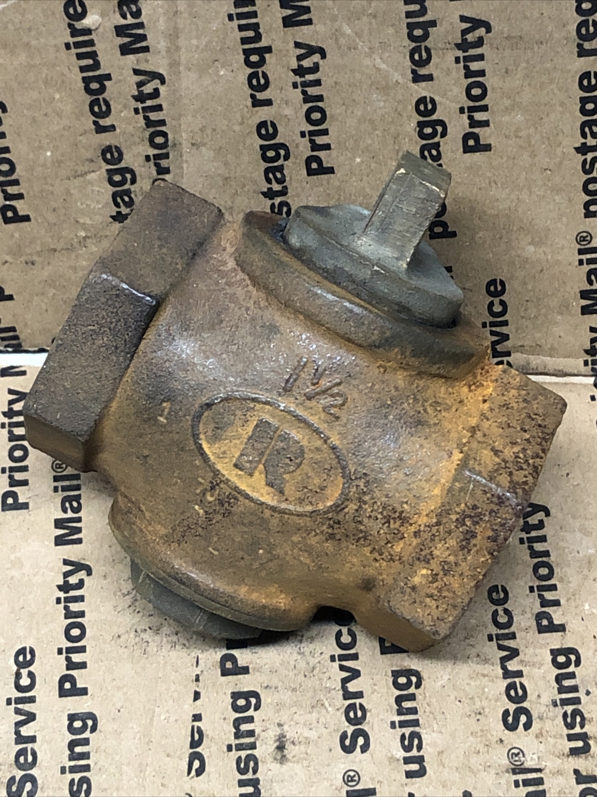 1 1/2" ROCKWELL 175 LOCKWING -Type GAS COCK SERVICE PLUG VALVE GAS