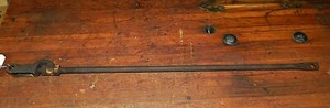 International Farmall 140 Tractor Clutch Operating Rod w/ Adj Yoke, 49402D