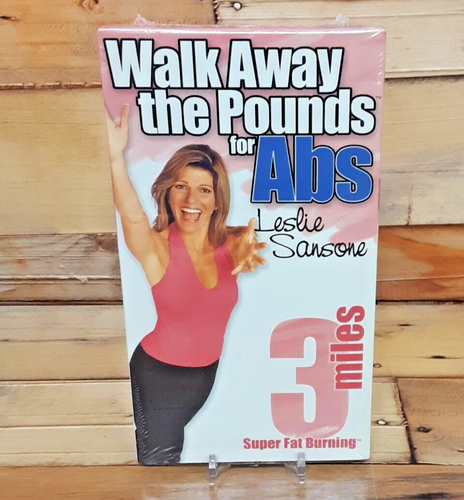 Walk Away The Pounds For ABS VHS VCR Video Tape New / Sealed Leslie ...