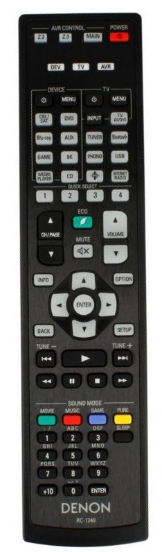 Оригинальный Denon Fernbedienung RC-1240 - AVC-X4700H - AVR-X6700H