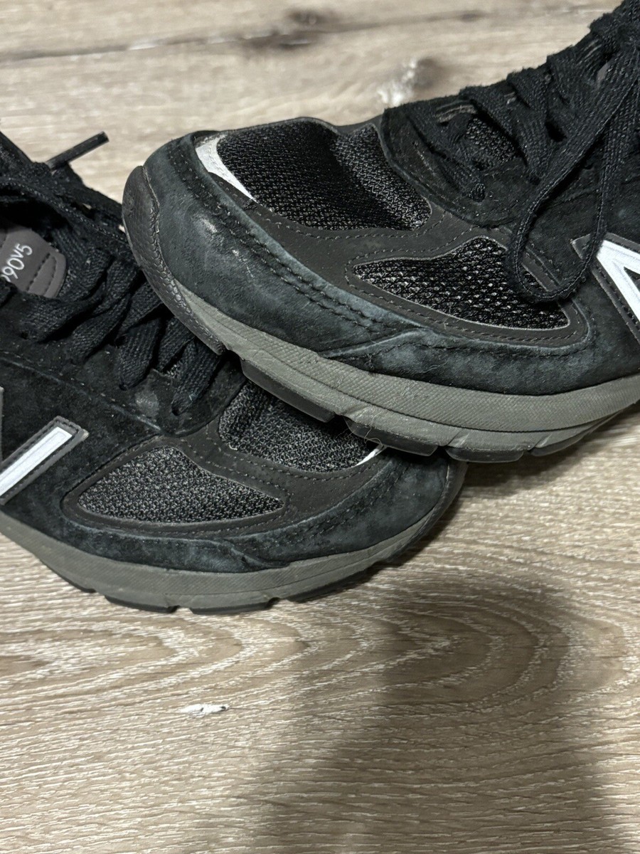 New Balance Womens 990 V5 W990BK5 Black Running Shoes Sneakers