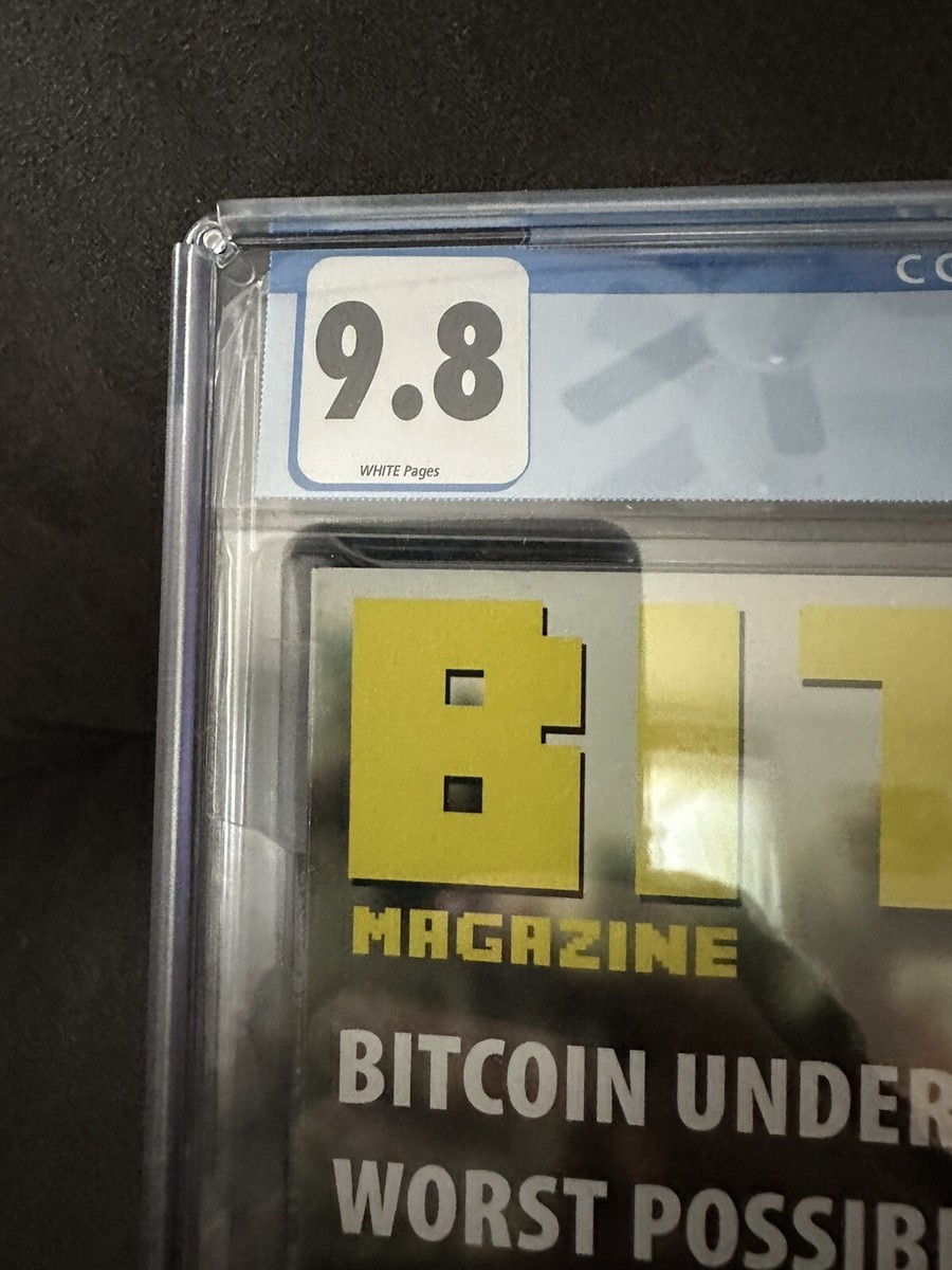 Bitcoin Magazine 1st Issue GRADED CGC 9.8 Crypto BTC | eBay